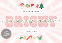 Merry and Bright Duo Font - Featured Image
