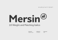 Mersin Font - Featured Image