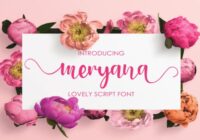 Meryana Font - Featured Image