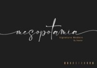 Mesopotamia Font - Featured Image