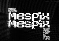 Mespix Font - Featured Image