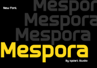 Mespora Font - Featured Image