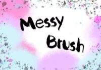 Messy Brush Font - Featured Image