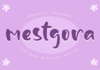 Mestgora Font - Featured Image