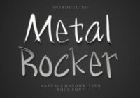 Metal Rocker Font - Featured Image