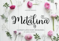 Metalina Font - Featured Image
