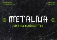 Metaliva Font - Featured Image