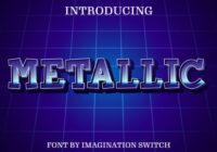 Metallic Font - Featured Image