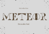 Meteor Font - Featured Image