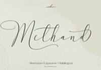 Methand Font - Featured Image