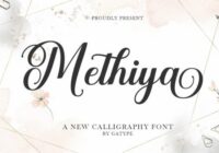 Methiya Font - Featured Image