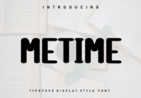 Metime Font - Featured Image