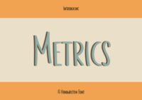 Metrics Font - Featured Image