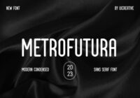Metrofutura Font - Featured Image