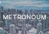 Metronoum Font - Featured Image