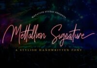 Mettallion Font - Featured Image