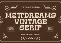 Mettdreams Font - Featured Image