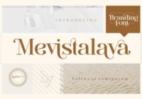 Mevistalava Font - Featured Image