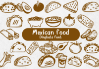 Mexican Food Font - Featured Image