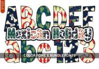 Mexican Holiday Collection Font - Featured Image