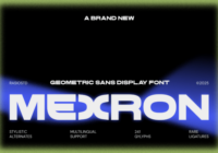 Mexron Font - Featured Image