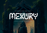 Mexury Font - Featured Image