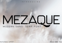 Mezaque Font - Featured Image