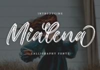 Mialena Font - Featured Image