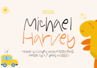 Michael Harvey Font - Featured Image