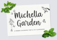 Michella Garden Font - Featured Image