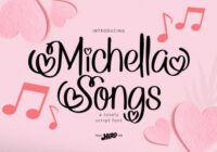 Michella Songs Font - Featured Image