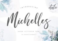 Michelles Script Font - Featured Image