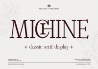 Michine Font - Featured Image