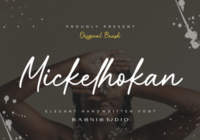 Mickelhokan Font - Featured Image