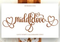 Middlelove Font - Featured Image
