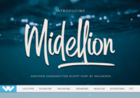 Midellion Font - Featured Image