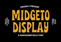 Midgeto Font - Featured Image