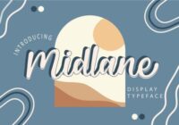 Midlane Font - Featured Image