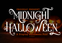 Midnight Halloween Font - Featured Image