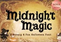 Midnight Magic Font - Featured Image