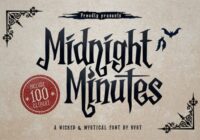 Midnight Minutes Font - Featured Image