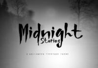 Midnight Stories Font - Featured Image