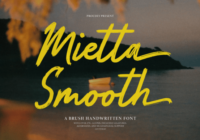 Mietta Smooth Font - Featured Image