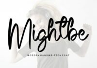 Mightbe Font - Featured Image