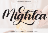 Mightea Font - Featured Image