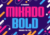 Mikado Bold Font - Featured Image