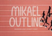 Mikael Outline Font - Featured Image