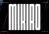 Mikiro Font - Featured Image