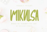 Mikulsa Font - Featured Image