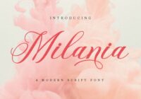 Milania Font - Featured Image
